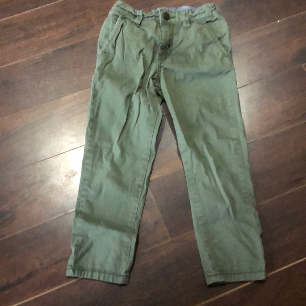 Boys 5 Oshkosh olive pants